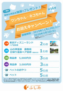 2019・第36回・一関店・TVCM放映・取材風景イベント・第16弾・お迎えキャンペーン開催2019・11/23（土）～2020・2/2（日）まで